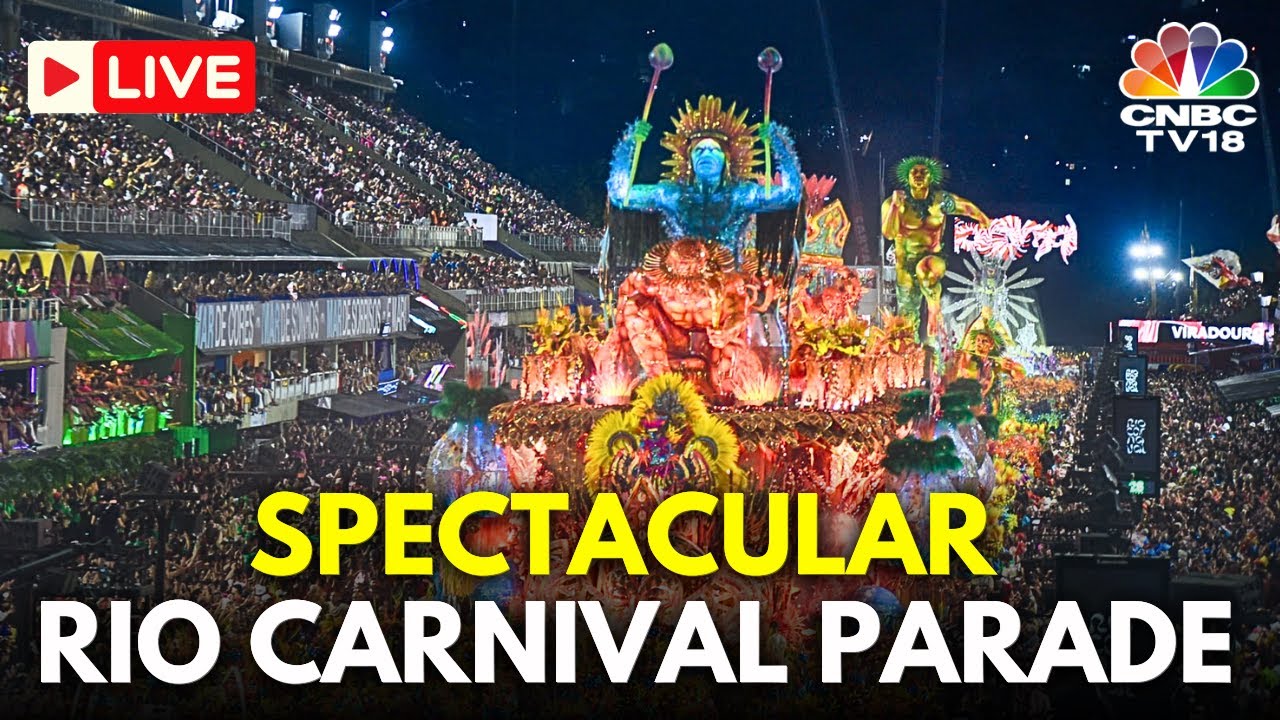 Rio Carnival LIVE: Samba Schools Light up the Sambadrome | Brasil Annual Rio De Janeiro LIVE | N18G