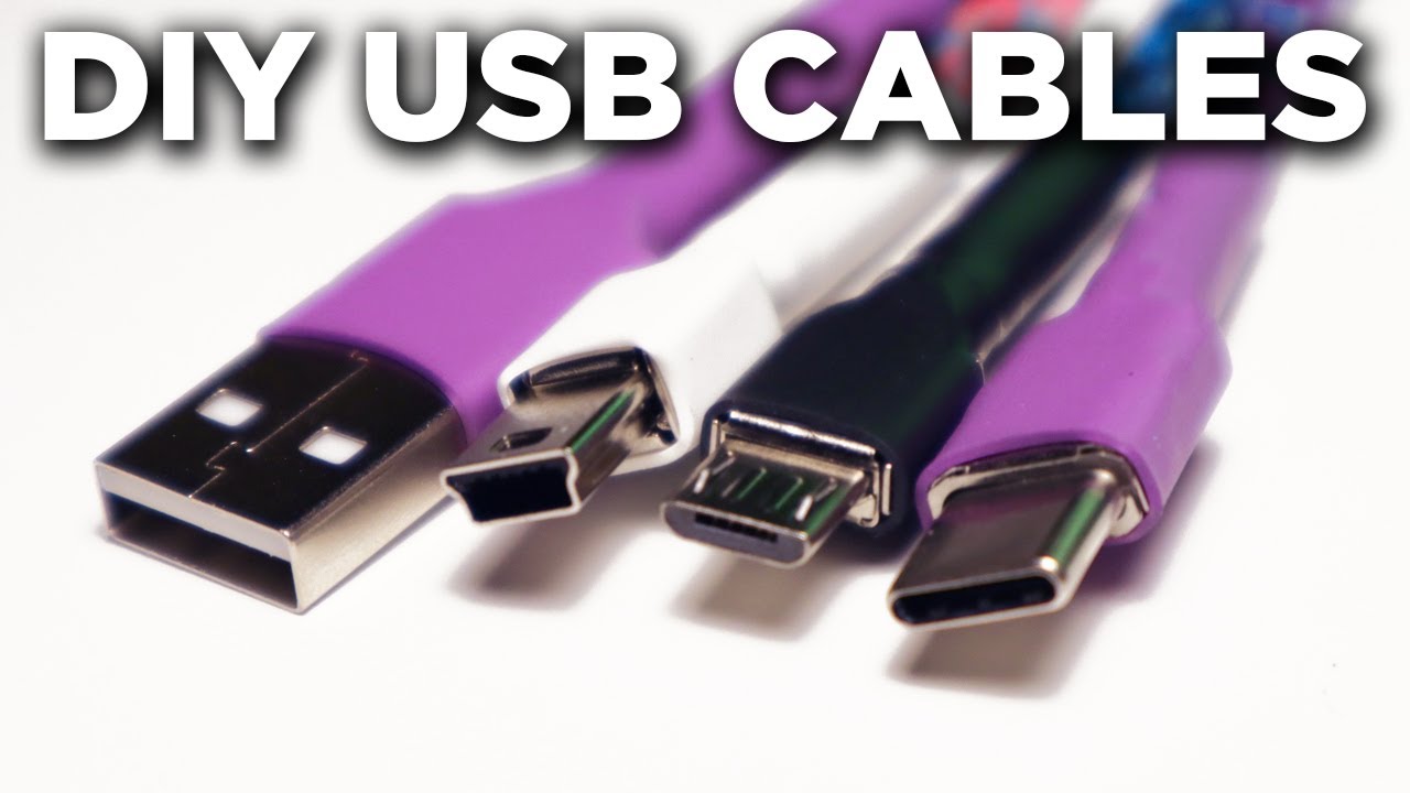 Как припаять разъемы USB C, Micro, Mini и A для пользовательских кабелей клавиатуры