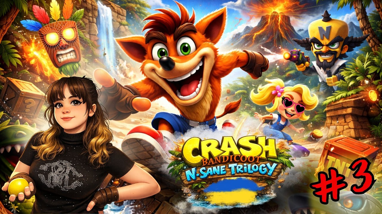 Crash Bandicoot N. Sane Trilogy. Частина 3. PS5