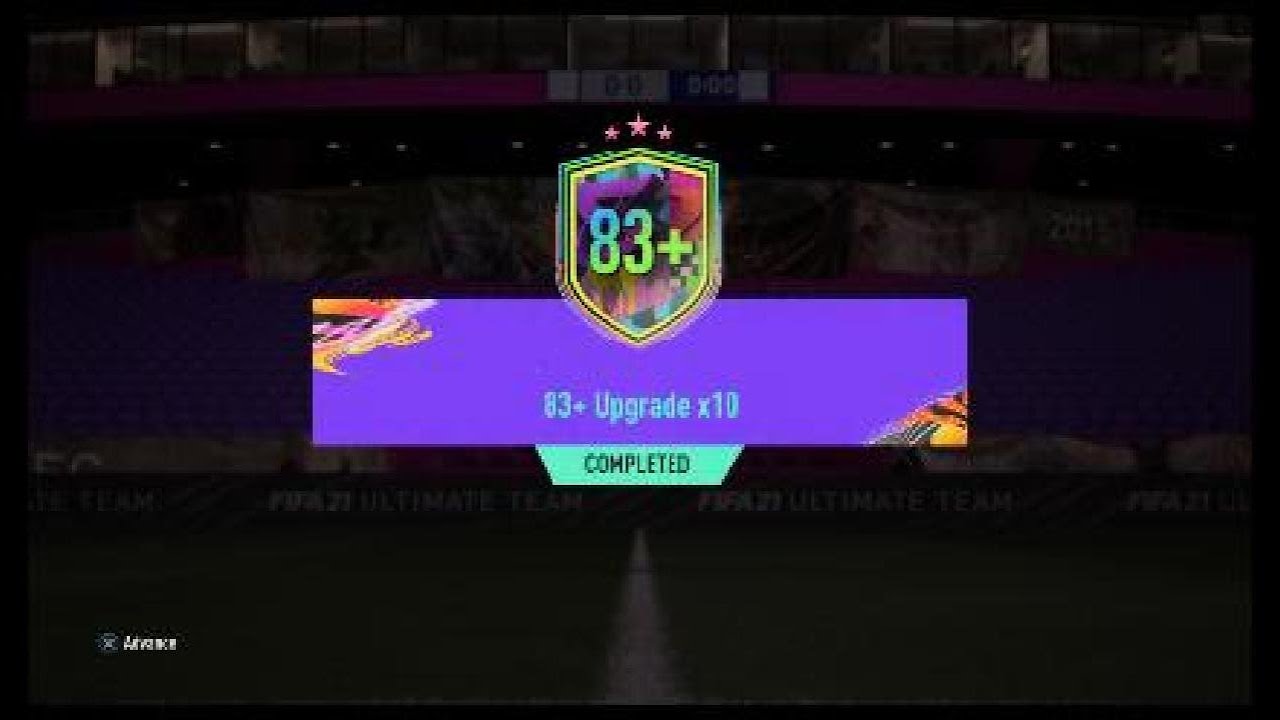 Fifa 21- 83x 10 Upgrade SBC!!!