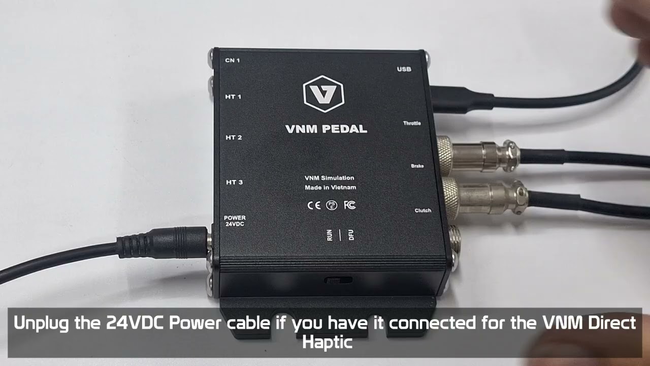 VNM Pedal V2 Firmware Update Guide