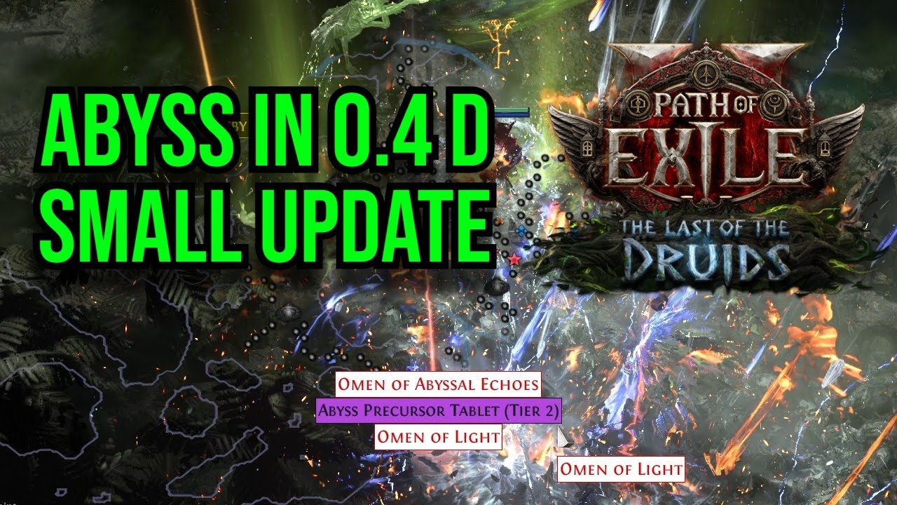 PoE 2 - Quick Update for my Abyss Omen Min-Max Strat