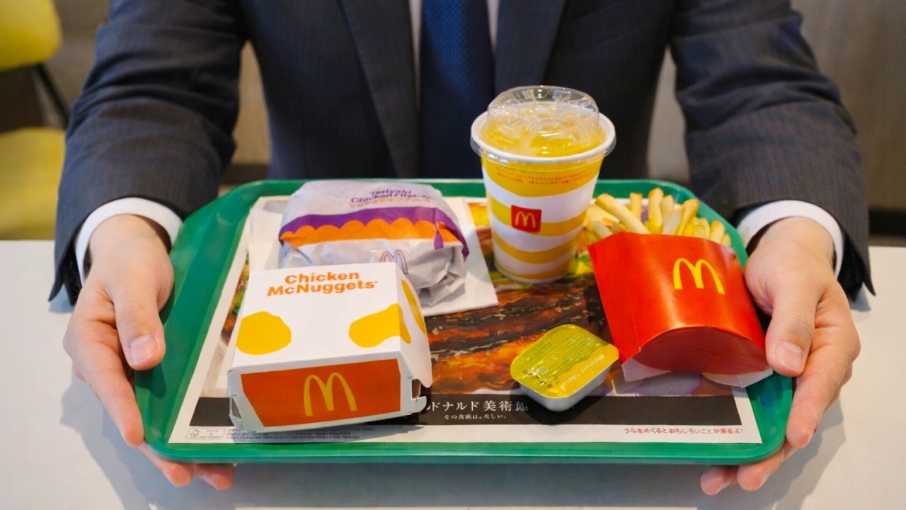 The Lunch of Japanese Salaryman | $6 Lunch at McDonald’s in Japan | Teriyaki Chicken