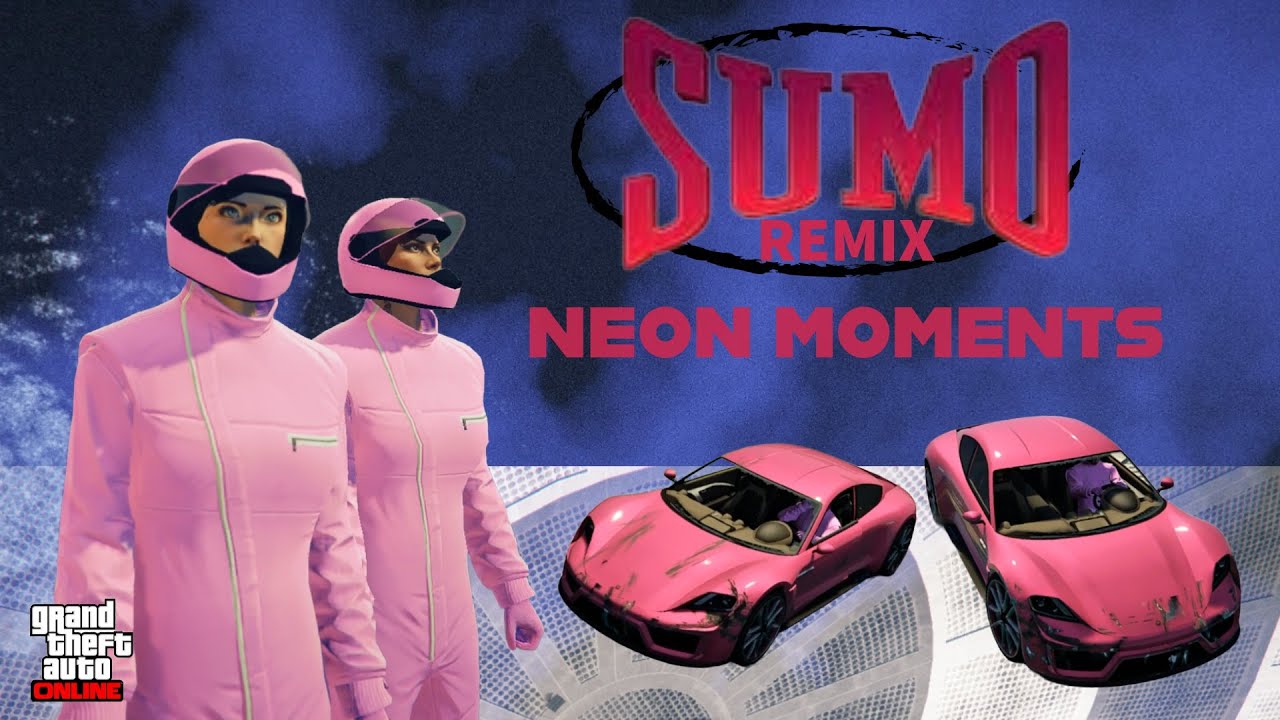 SUMO REMIX: Neon moments №5 #gta #sumoremix