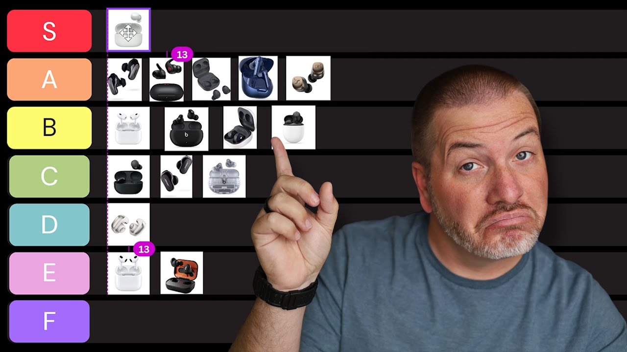 Most Popular True Wireless Earbuds Tier List (2024)