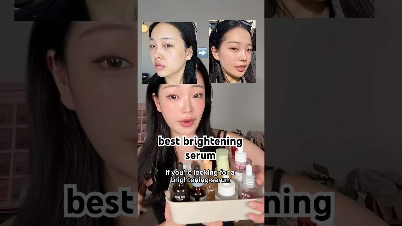 best kbeauty brightening serum! #koreanskincare #brightening #unevenskintone #darkspots