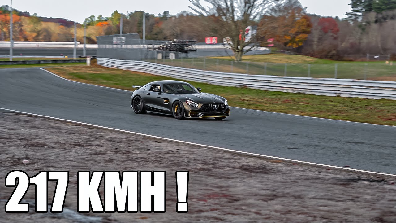 640HP AMG GTS DESTROYS RACETRACK AT 217 KMH (POV)