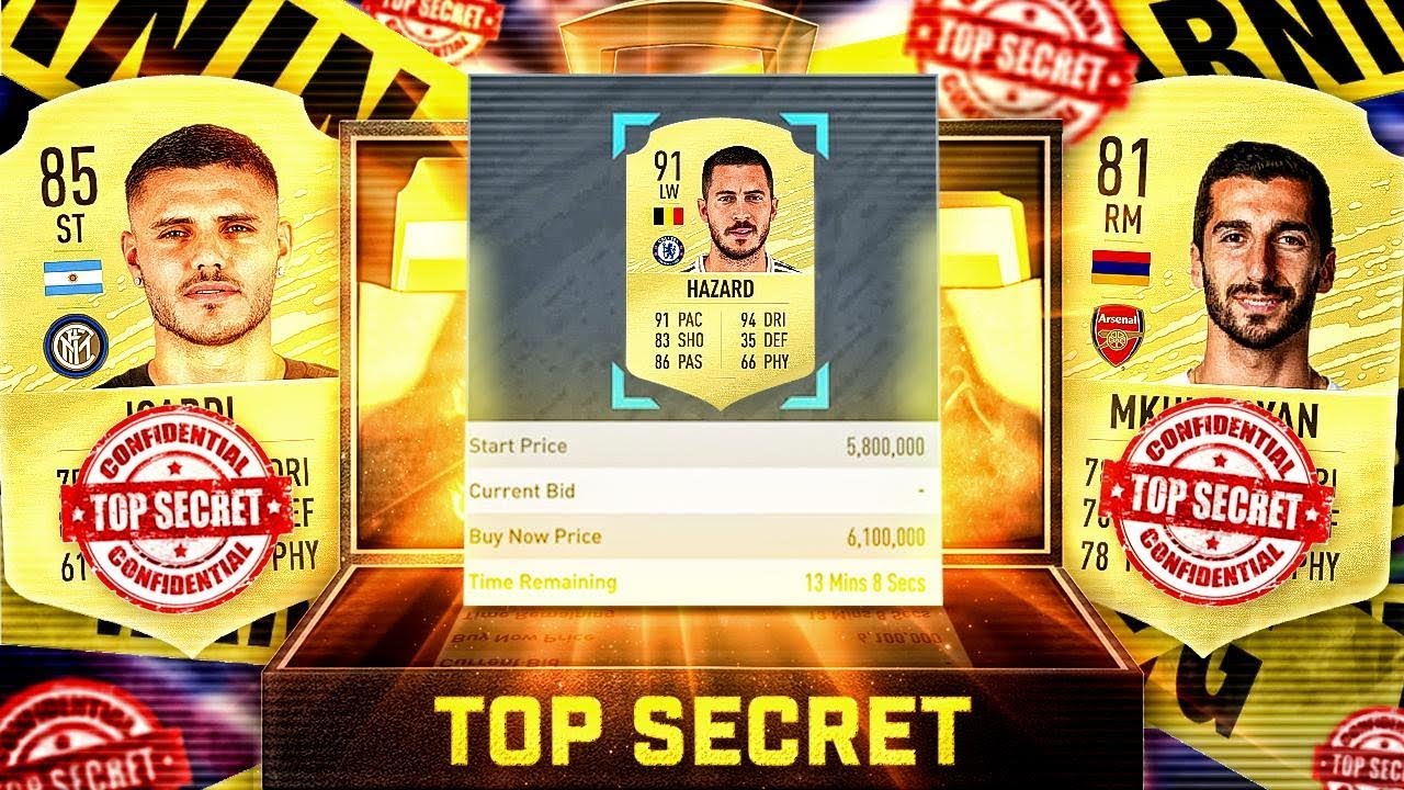 5 SECRET CARDS FOUND IN FIFA 20..