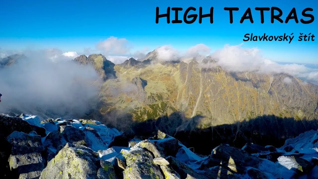 Walking alone, in the High Tatras (Nový Smokovec - Slavkovský štít)