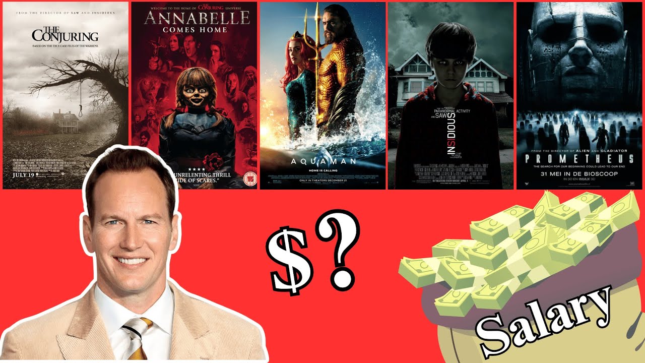 Patrick Wilson’s Shocking Movie Salaries Revealed | From The Conjuring to Aquaman!