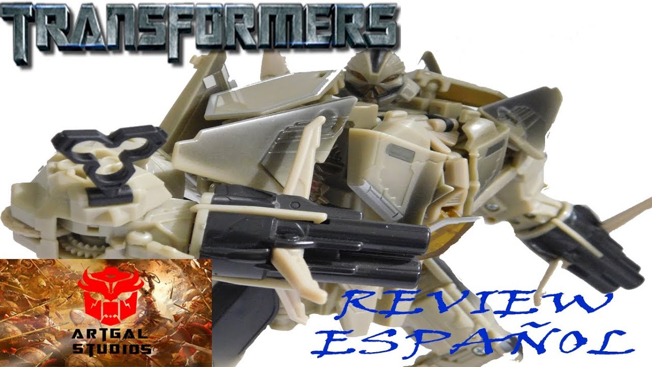 Transformers Movie 2007 Voyager Class Starscream / Review Español