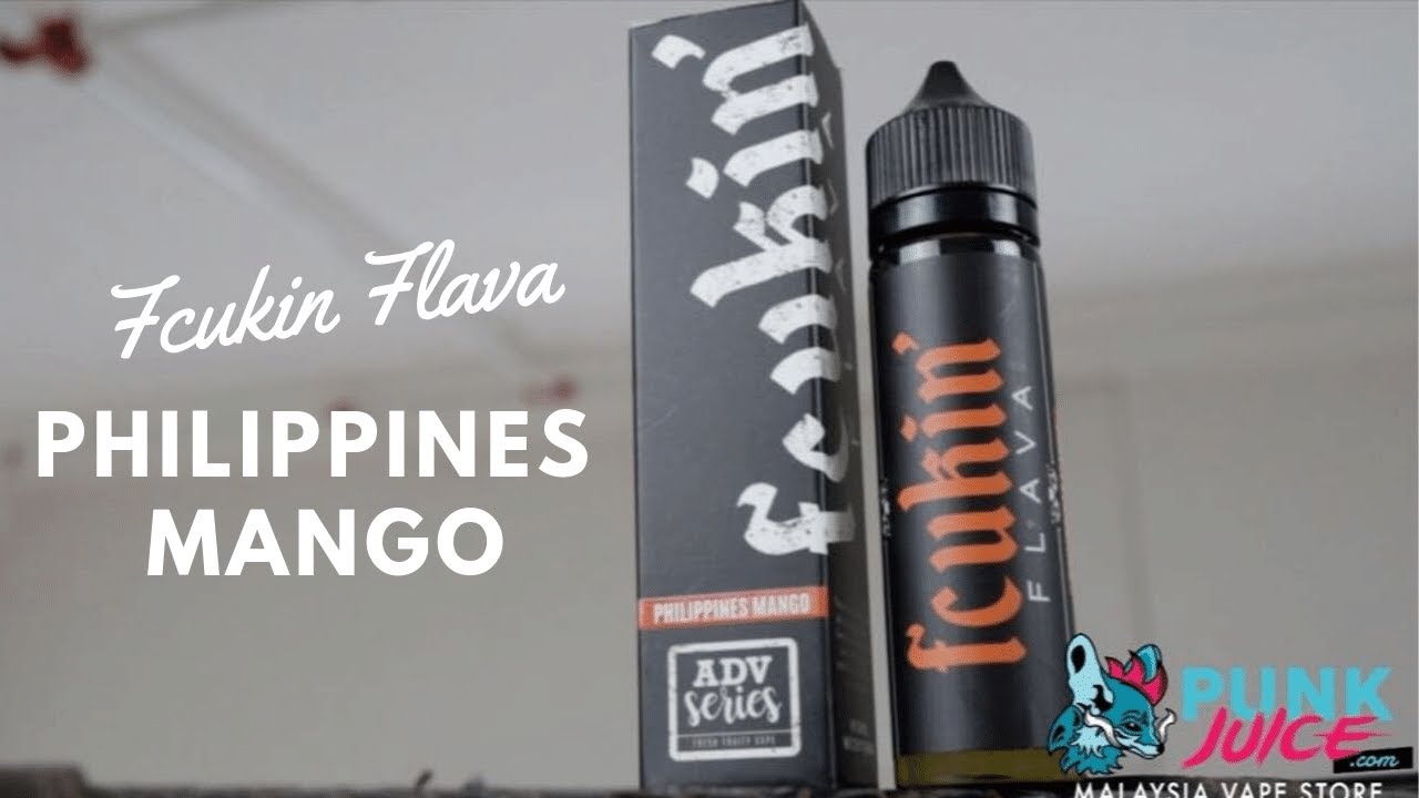 Fcukin Flava Philippines mango e juice highlight / review [ a mango vape with a secret ingredient ]
