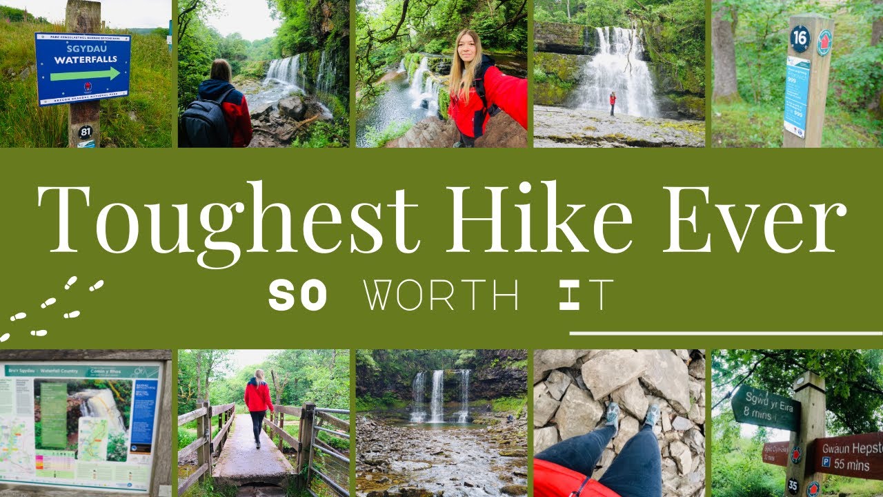 Brecon Beacons 4 Waterfall Walk | Toughest Hike Ever | Waterfall Country | South Wales