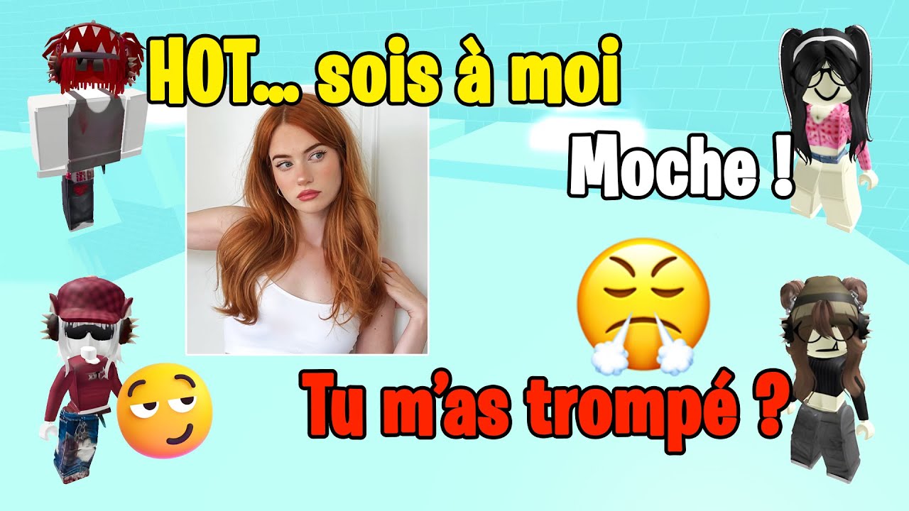 HISTOIRE ROBLOX | Je viens de découvrir que mon copain me trompe 😱
