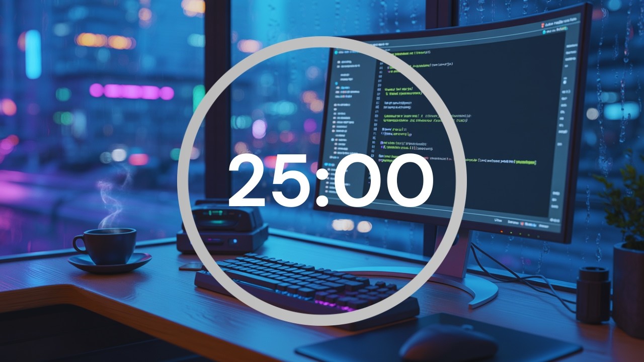 25 minutes deep focus