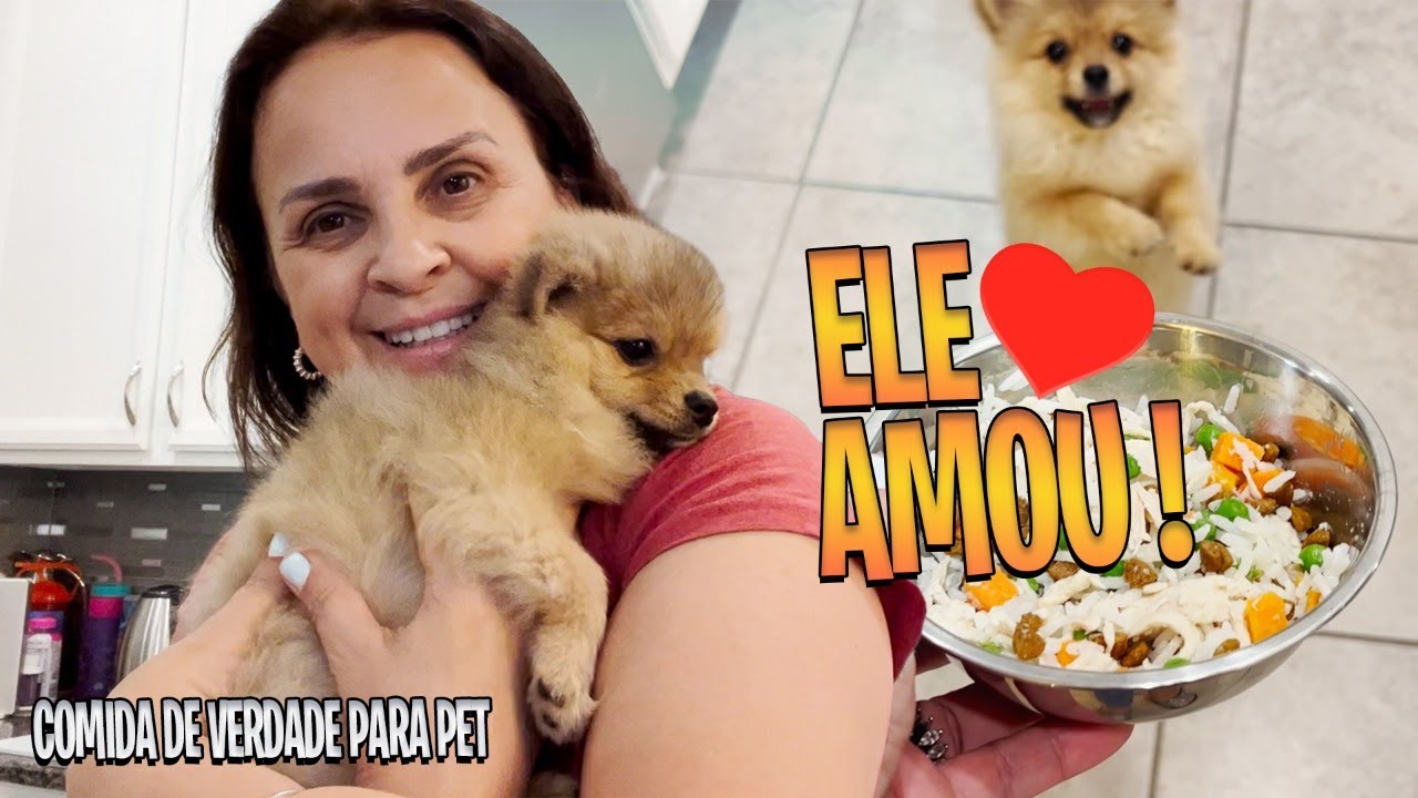 COMIDA DE VERDADE PARA PET- COZINHANDO PARA O SIMBA