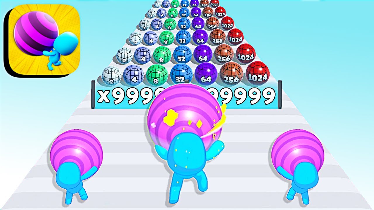 Belly Ball Runner ​- All Levels Gameplay Android,ios (Part 1)