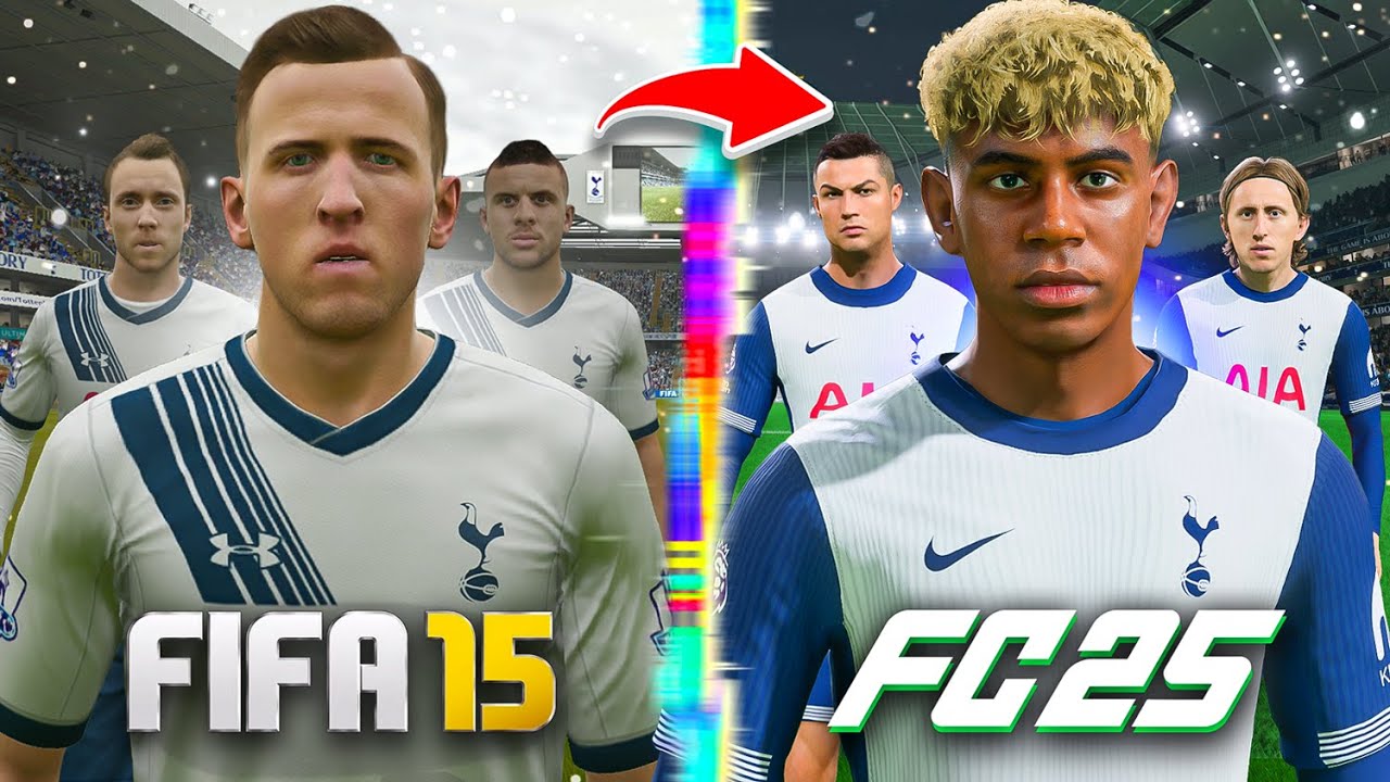Я перестраиваю «Тоттенхэм» из FIFA 15 в FC 25!