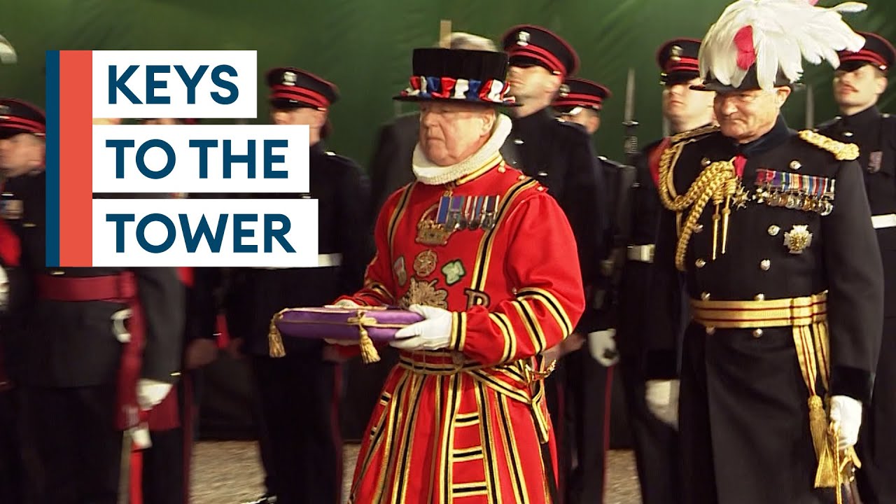 Royal Marine gets Tower of London keys in thousand-year first