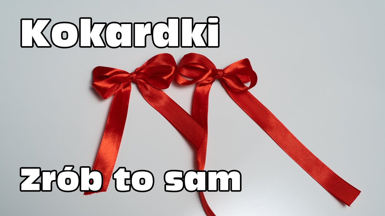 Kokardka idealna - krok po kroku:)