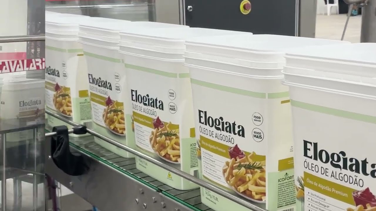 Envasadora Rotativa Automática para Líquidos e Pastosos
