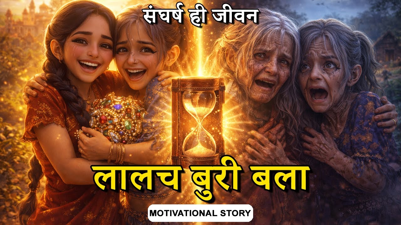 मेहनत का असली जादू | लालच ने खा ली जवानी! 😱 | Moral Story