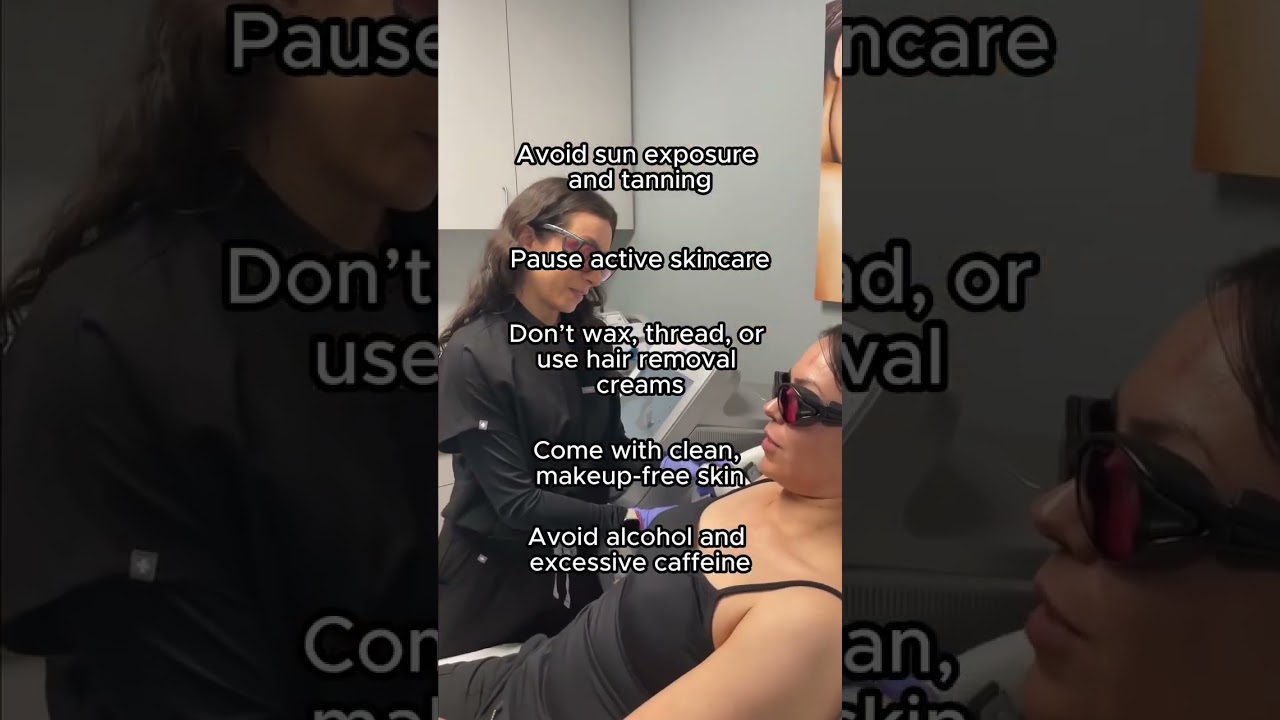 If laser season is on your calendar, prepping your skin the right way makes all the difference! ✨