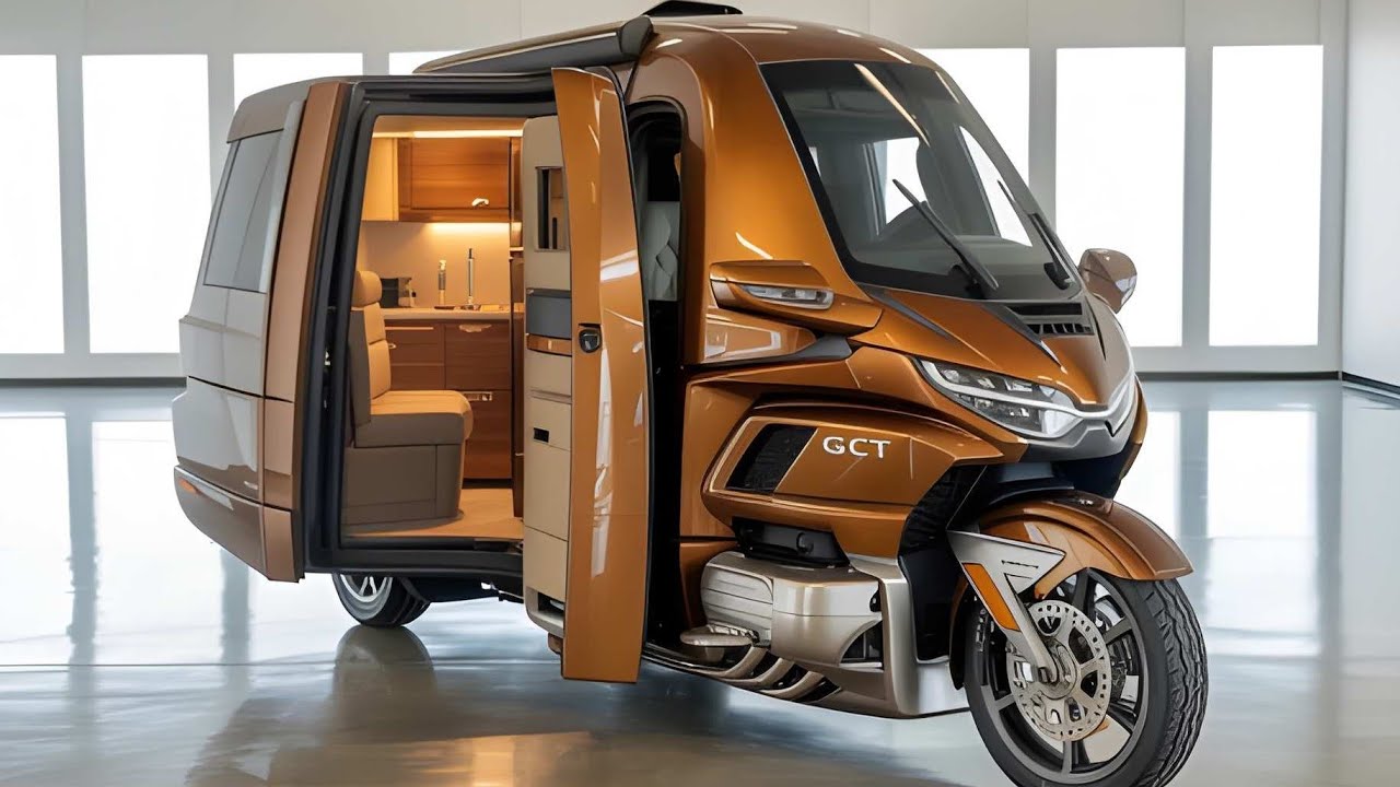 Honda Gold Wing GCT Camper 2026 🏍️🏕️ | Концепция роскошного туристического мотоциклетного кемпера