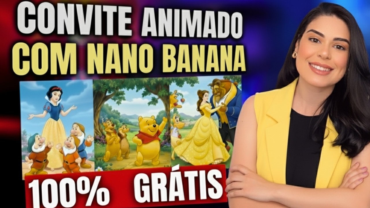 Convites Animados INCRÍVEIS de Graça!