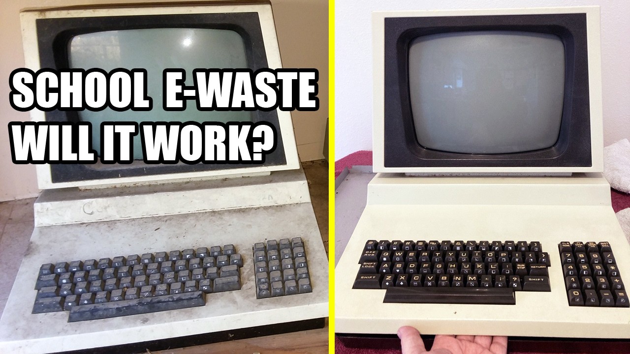 Commodore PET 4032 Saved & Restored - Rare School Computer Restoration