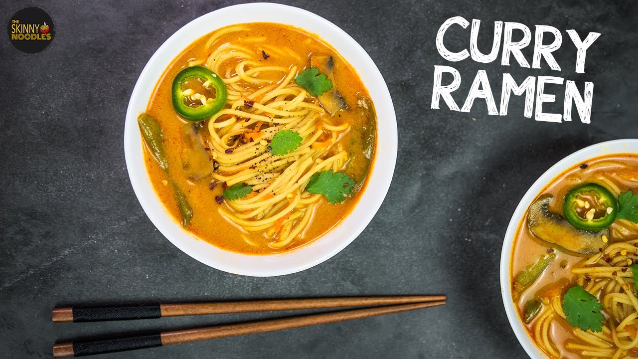 Curry Ramen | Vegan Curry Ramen | Easy Ramen Recipe