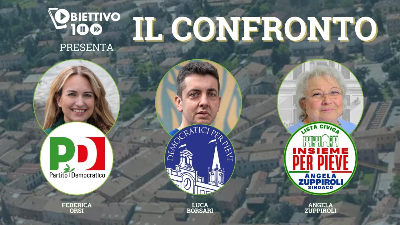 Confronto pubblico con i candidati sindaci di Pieve di Cento