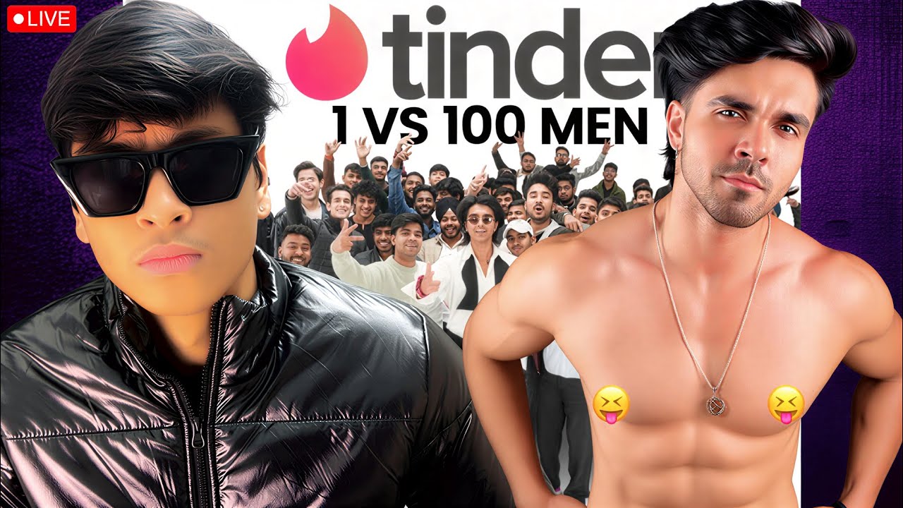 INDIAN TINDER IRL REACTION😍ALLEN CHOUDHARY NEW VIDEO REACTION😝OMEGLE/MONKEY LIVE😋