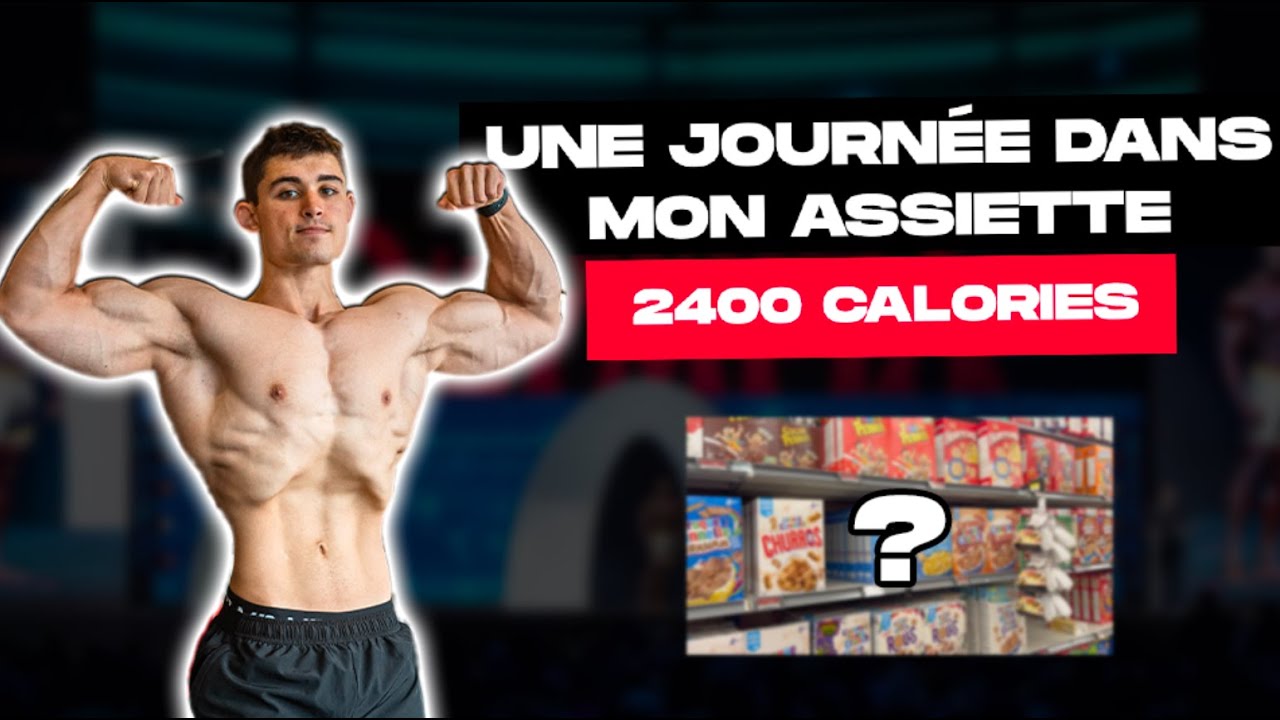 CE QUE JE MANGE POUR ÊTRE SEC | full day of eating 2400 cals