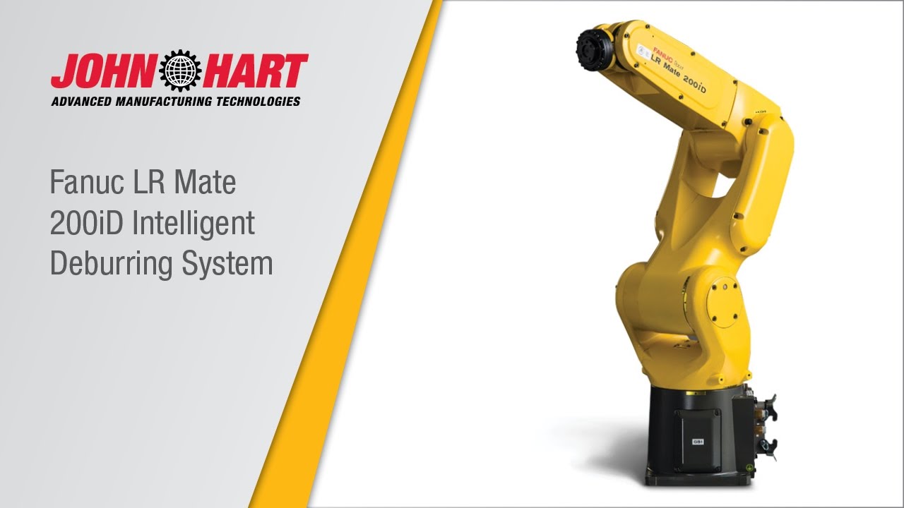 Fanuc LR Mate 200iD Intelligent Deburring System