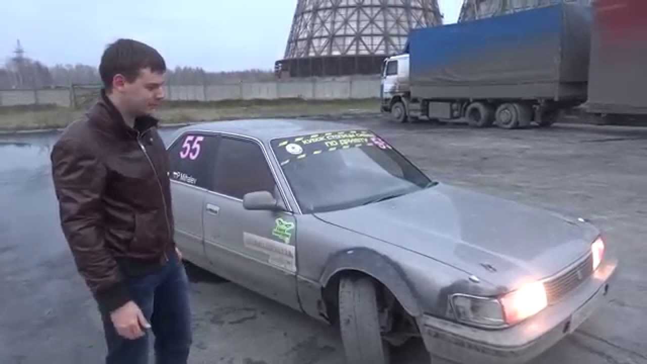 Toyota Mark 2 JZX81 Turbo Дрифт. FastTest