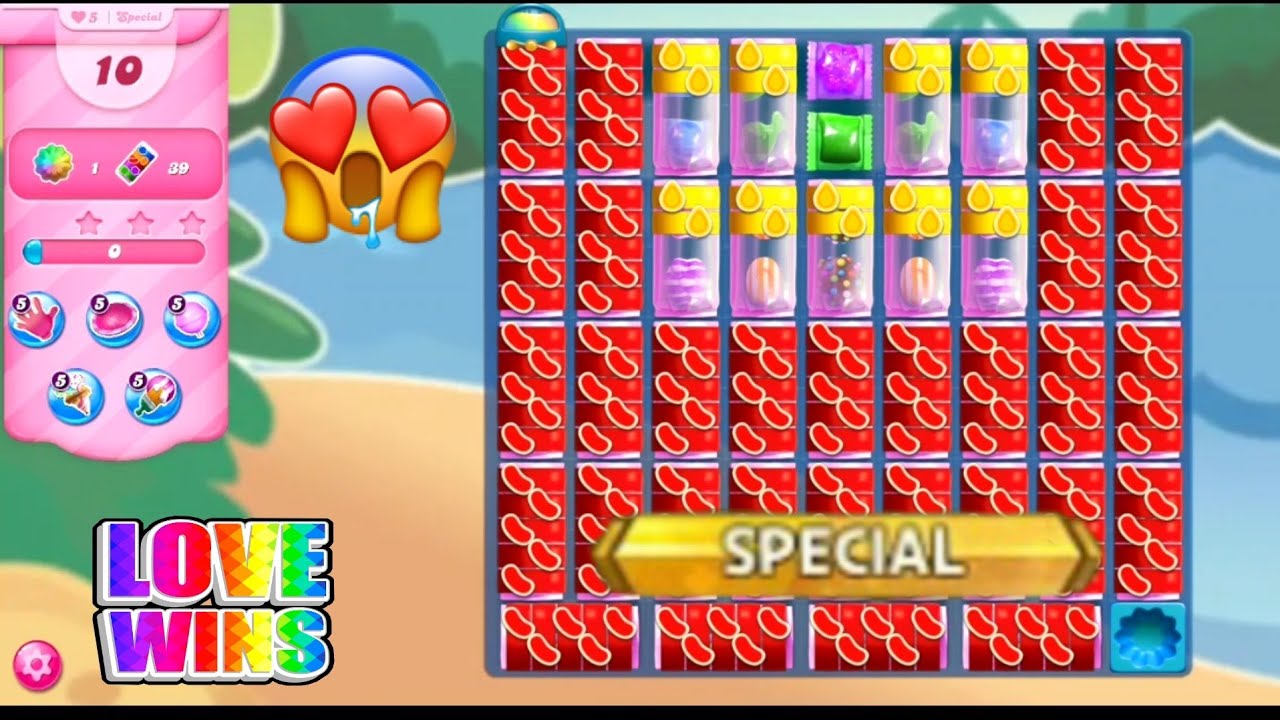 Candy crush saga special level part 180 | Candy crush saga new feature level | @CCS_HCR