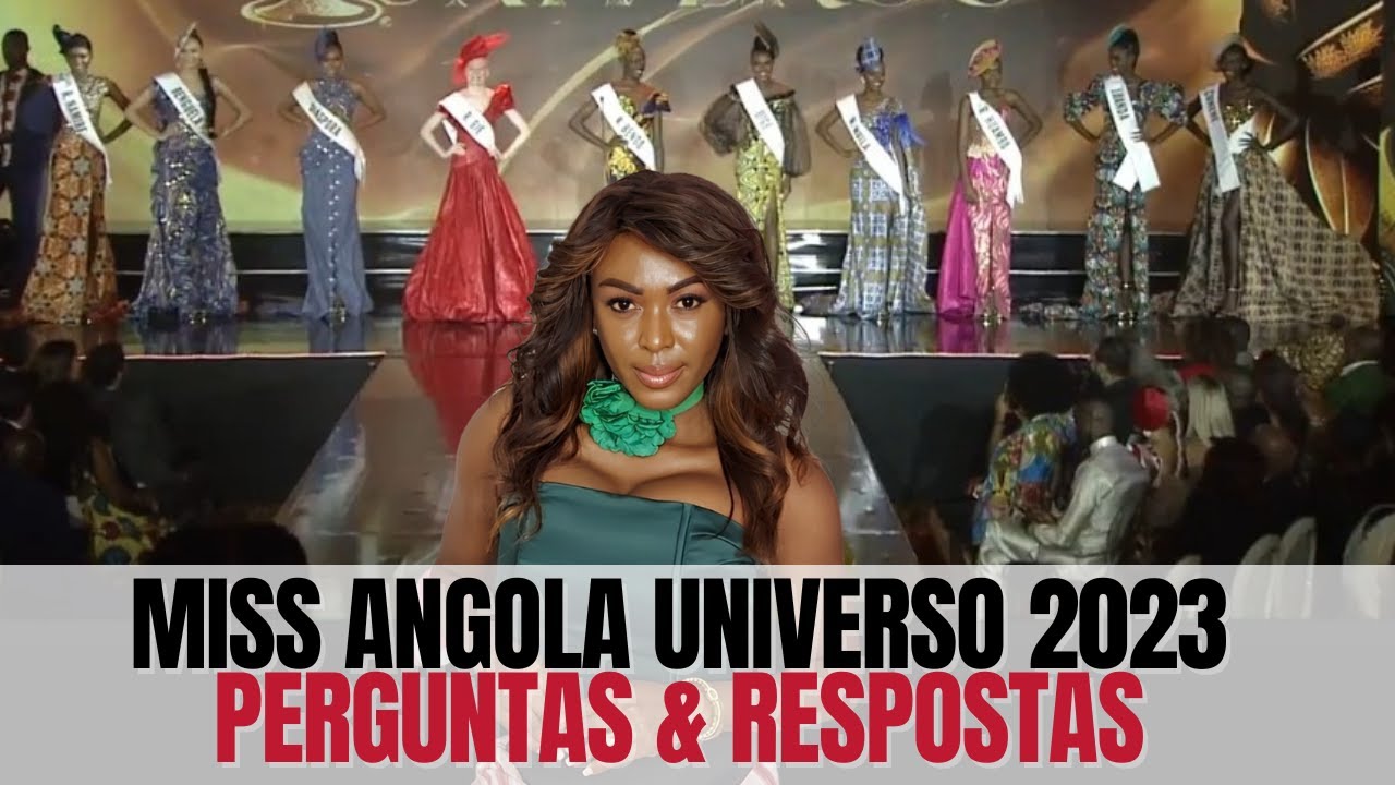 MISS ANGOLA UNIVERSO 2023 | PERGUNTAS & RESPOSTAS | A COROA TV