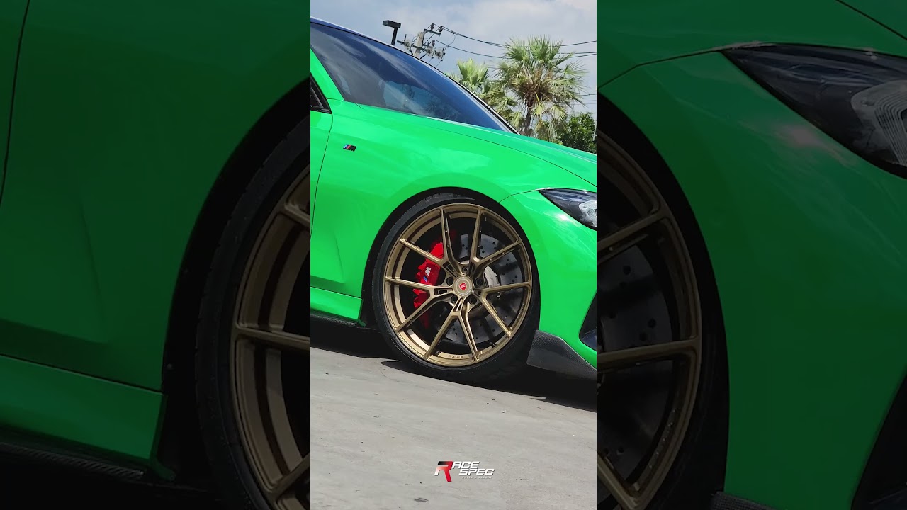 BMW M340I LCI ล้อ RaceForged BF-02 สี Matte Bronze  