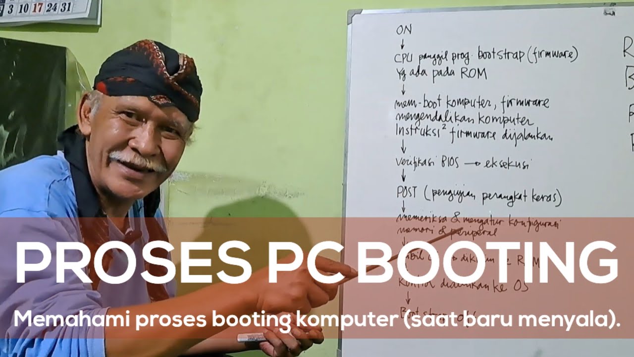 086 Mekanisme Proses Booting Komputer dan Aktivitas BIOS (Saat Baru Menyala)
