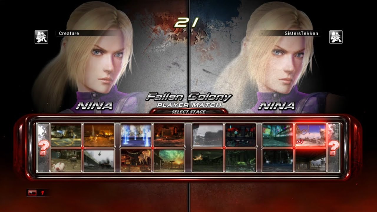 Tekken 6 Online - Nina VS Nina, Lei, Jack 6