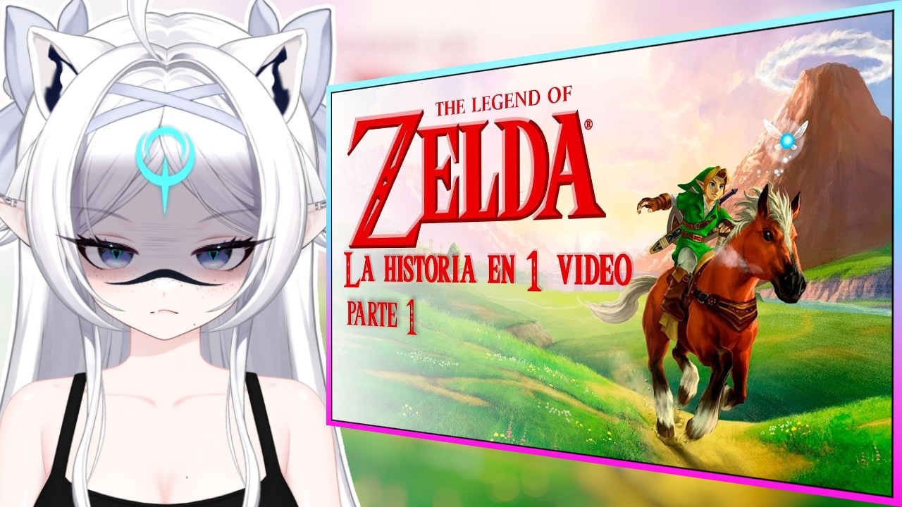 👉🙀 The Legend of Zelda: La Saga en 1 Video (PARTE 1) | VTuber Reacci&oacute;n #106