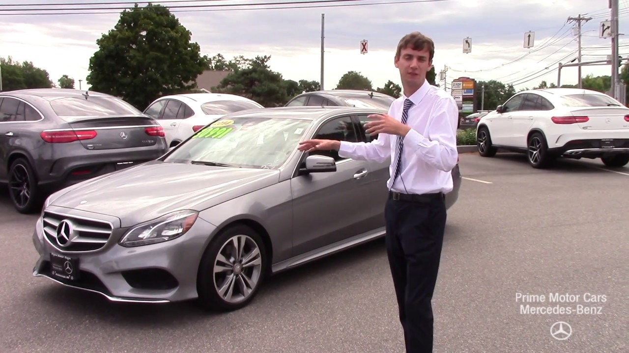 2014 Mercedes-Benz E-Class E350 video tour with Spencer