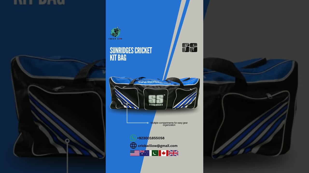 SS Cricket Kit Bag