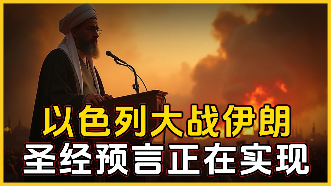 以色列伊朗衝突：地獄古老仇恨的【異常】戰場！聖經預言正在兌現？