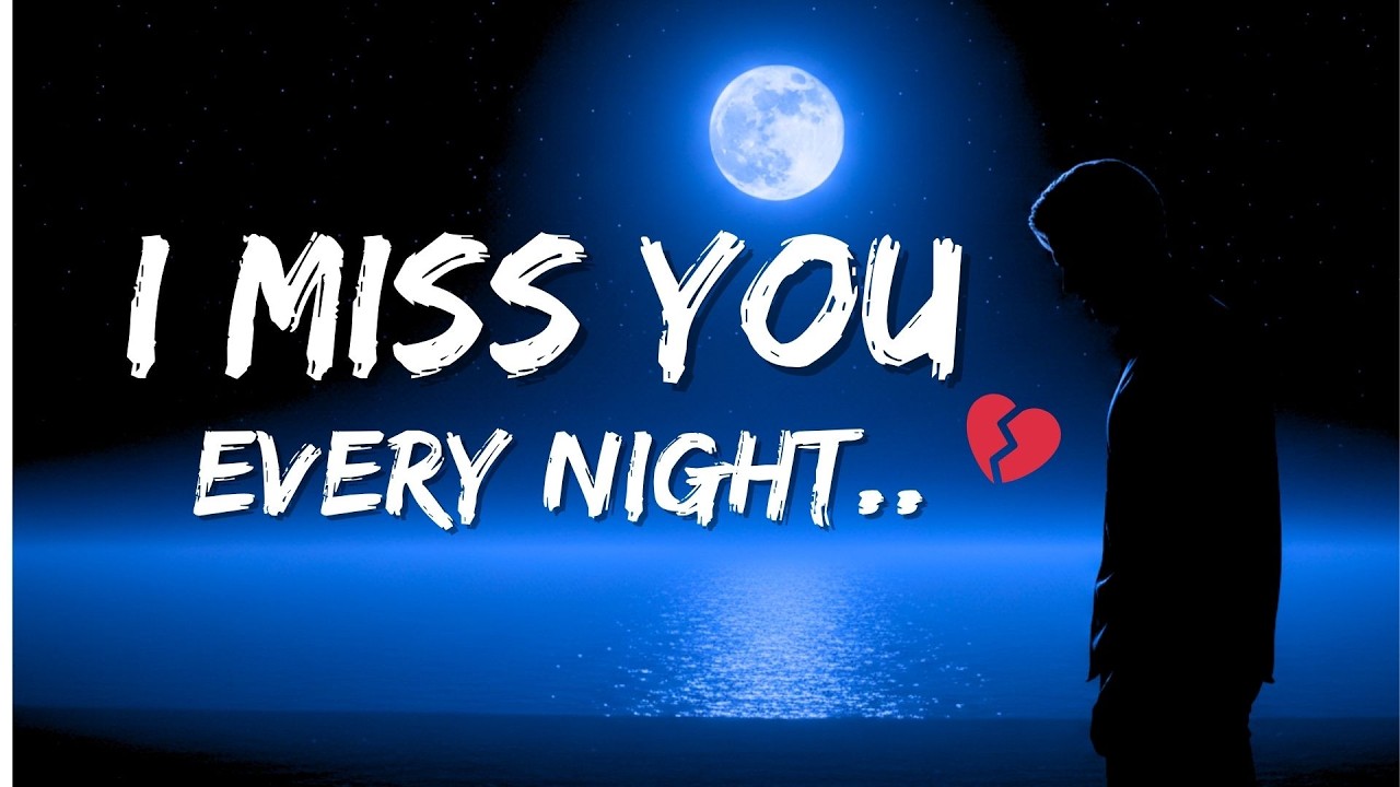 I Miss You More Every Night 💔 | Emotional Love Song | Deep Romantic Pop Ballad