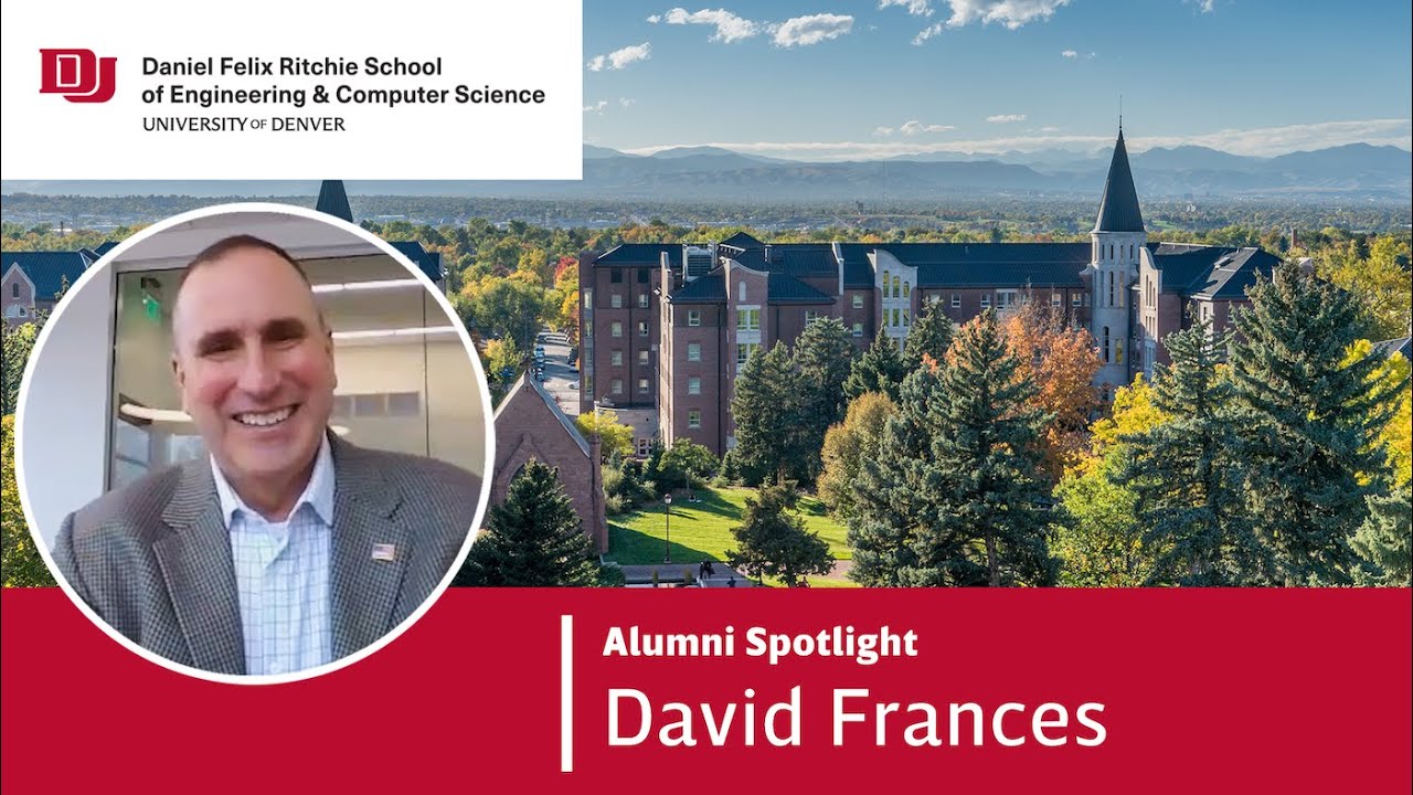 Ritchie School Alumni Spotlight: David Frances Uses Degree to Thrive in Data Science Career