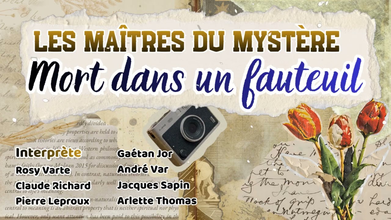 Les Maîtres du mystère - Mort dans un fauteuil