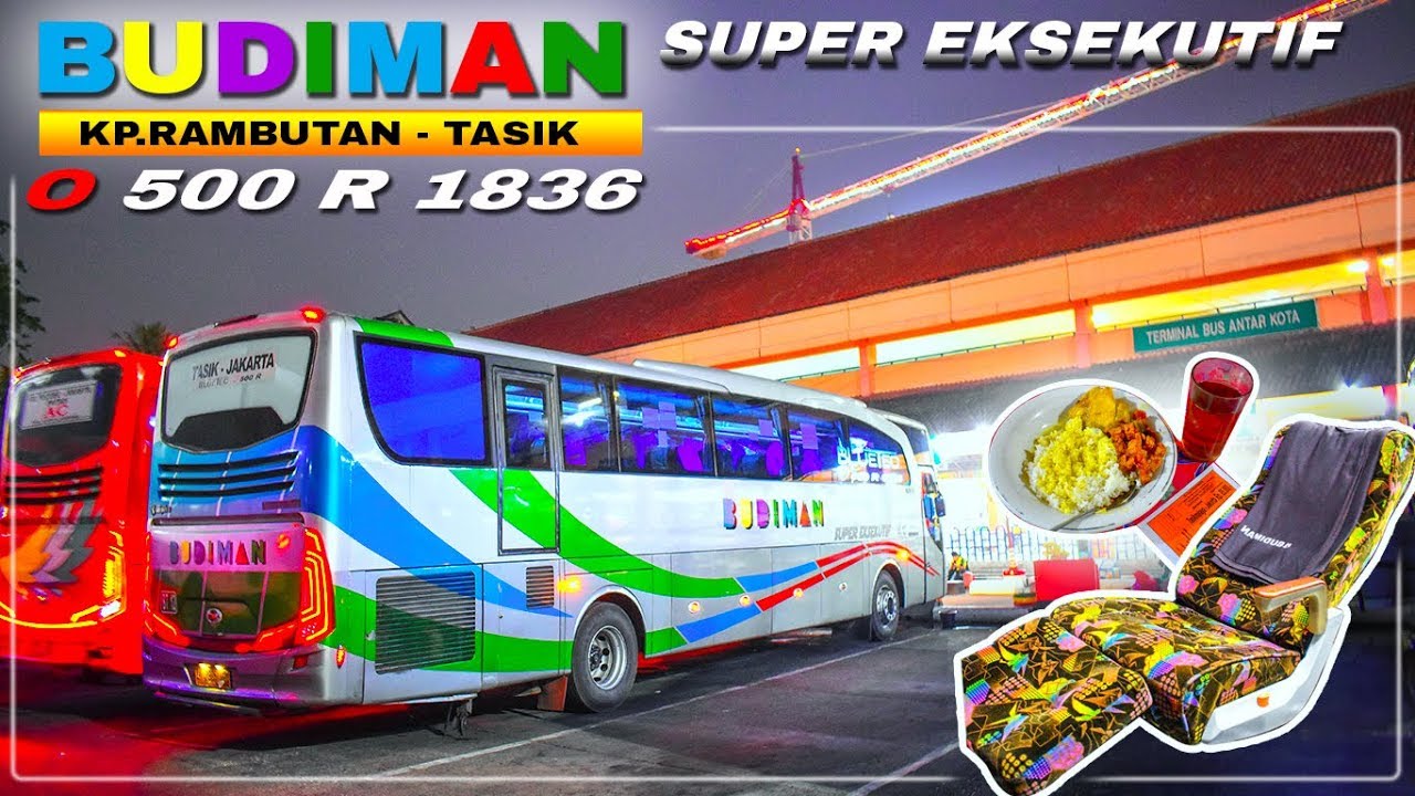 JAKARTA - TASIK || Nah ini... Bus Budiman 