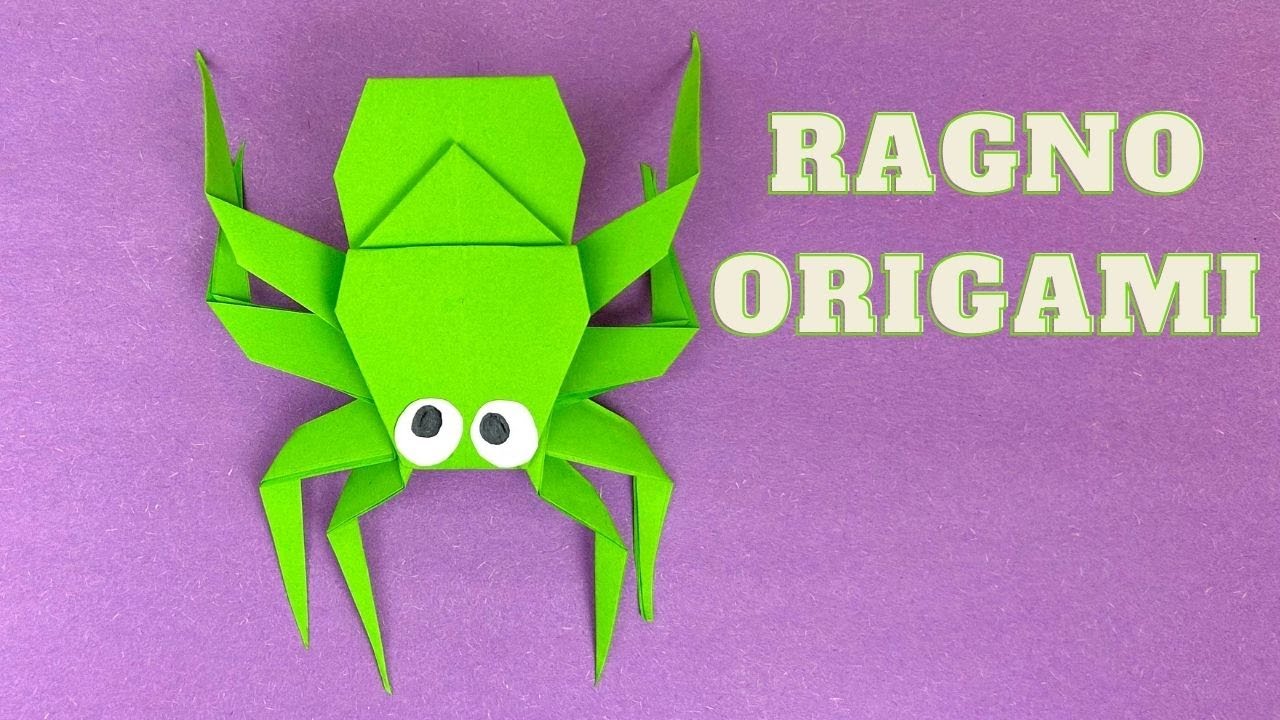 Come piegare un ragno origami spettacolare? (Passo Dopo Passo)
